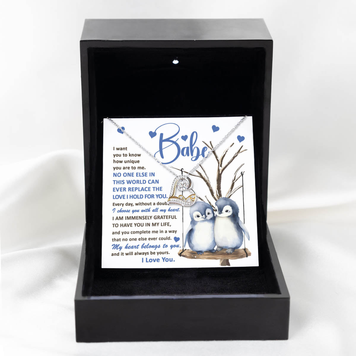 My Heart Belongs To You - Love Dancing Necklace For Her