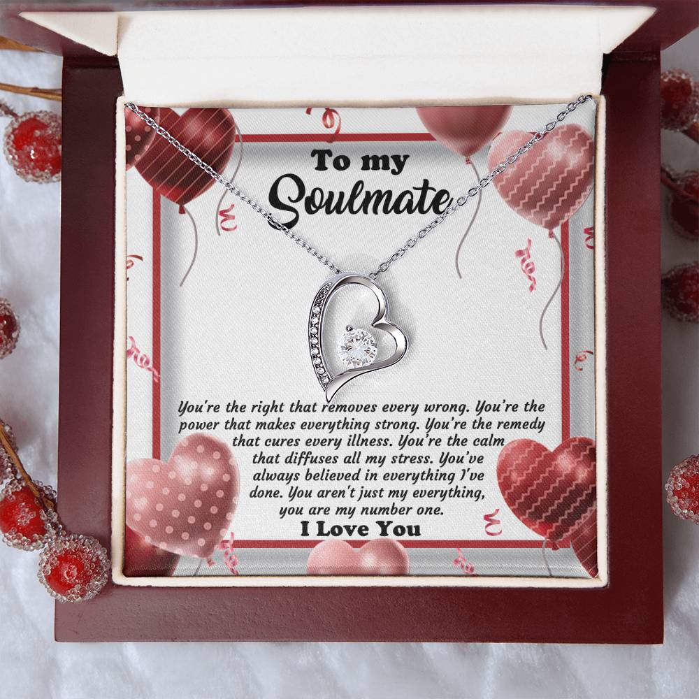 My Number One - Forever Love Necklace For Soulmate
