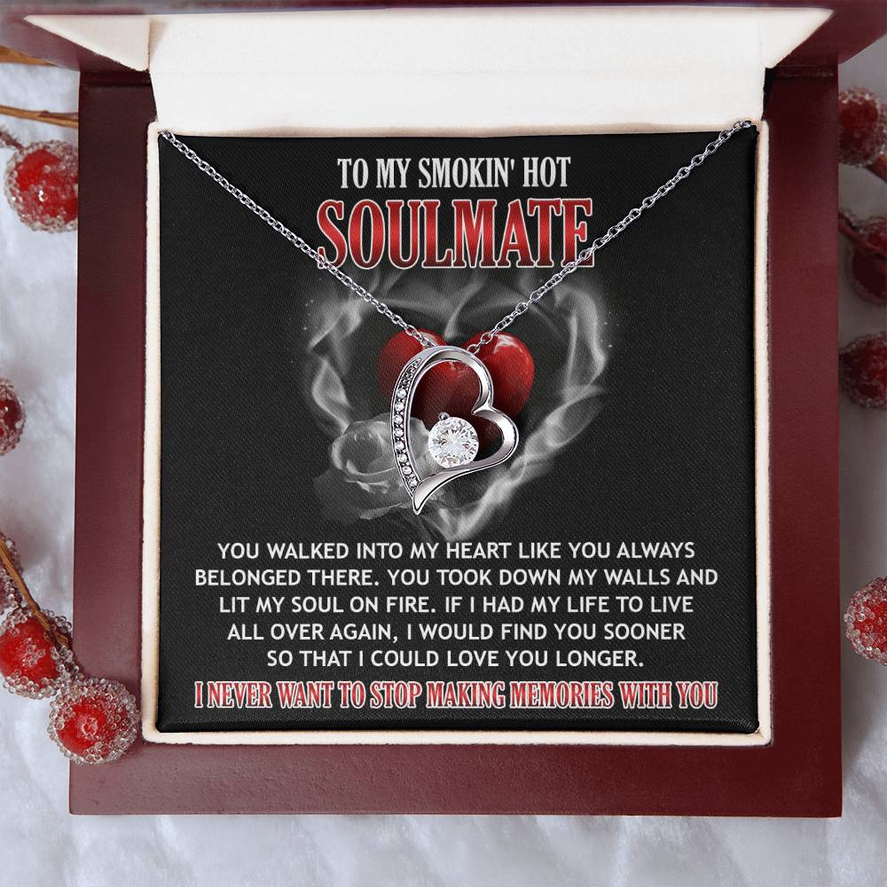 You Lit My Soul On Fire - Forever Love Necklace For Soulmate