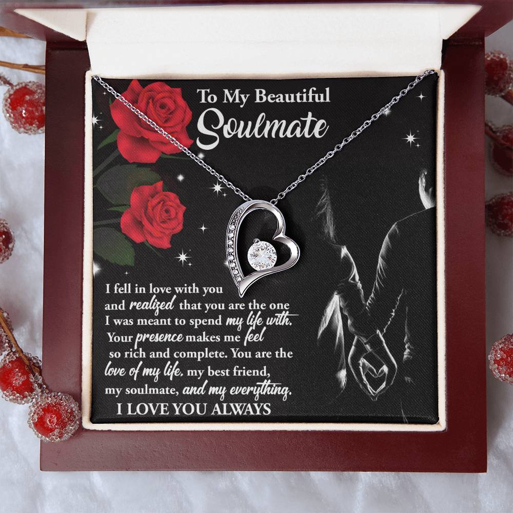 The Love Of My Life - Forever Love Necklace For Soulmate