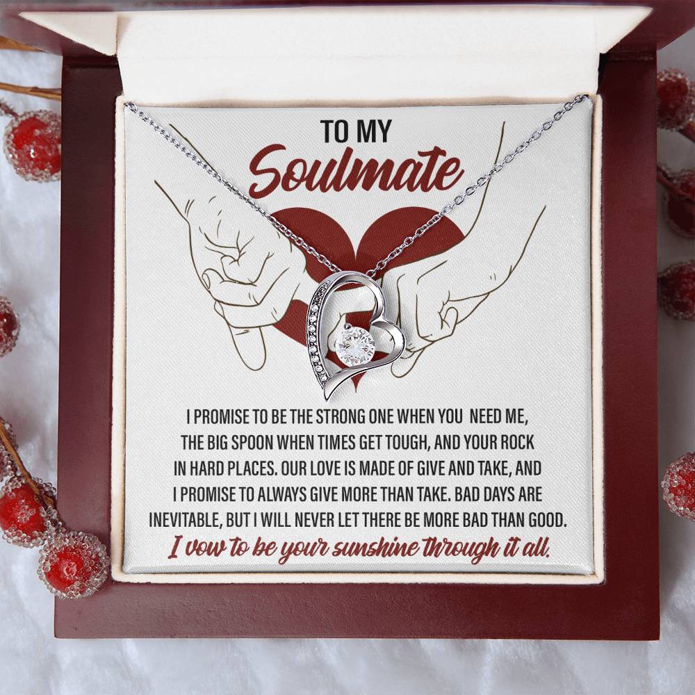 Your Sunshine Through It All - Forever Love Necklace For Soulmate