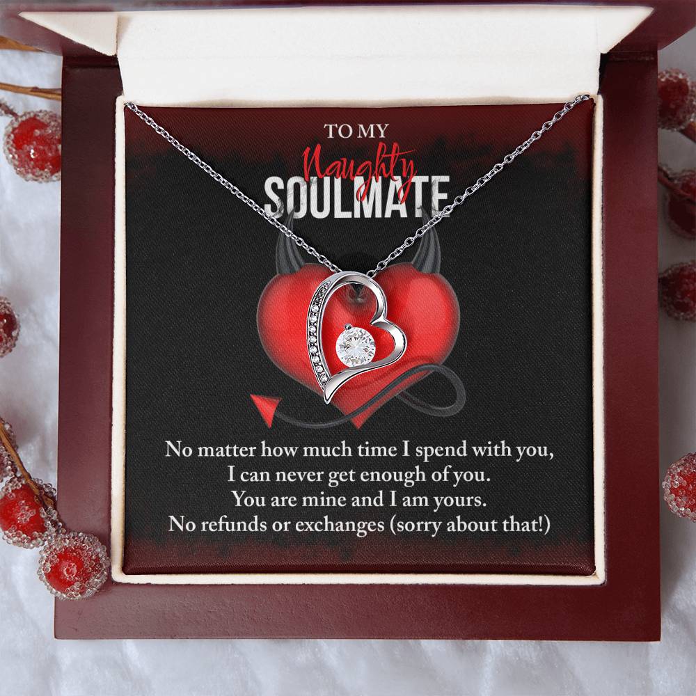 No Refunds Or Exchanges - Forever Love Necklace For Soulmate