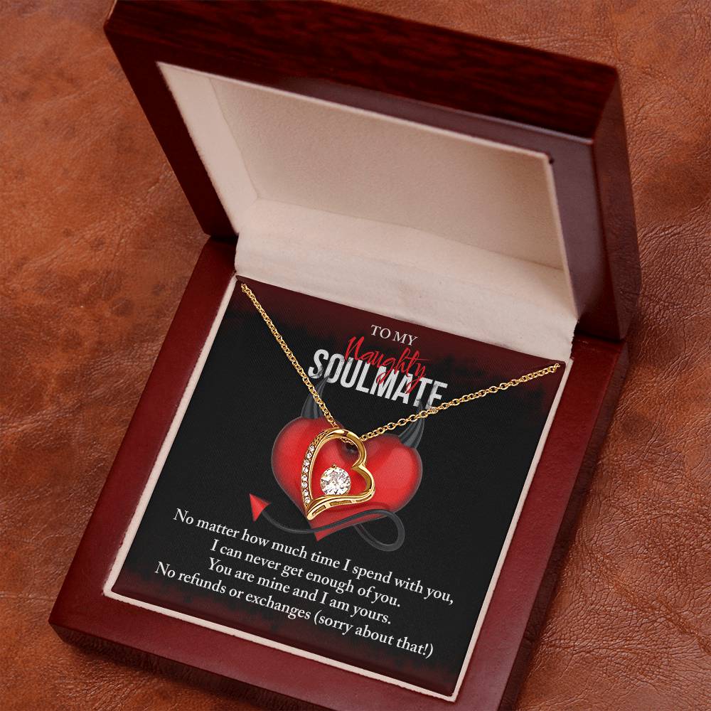 No Refunds Or Exchanges - Forever Love Necklace For Soulmate