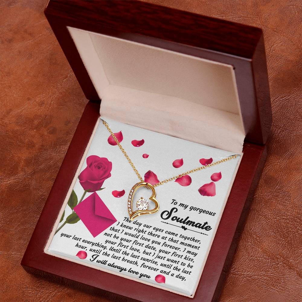 Right There At That Moment - Forever Love Necklace For Soulmate