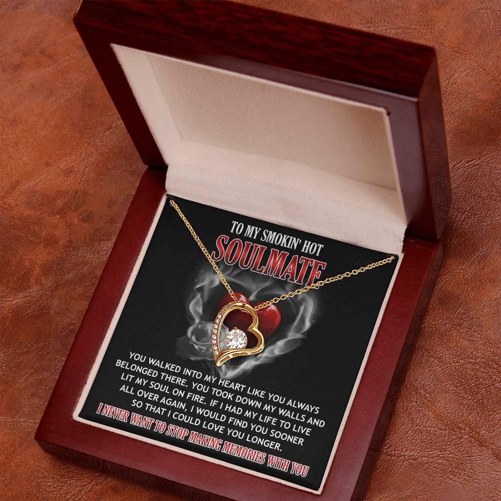 You Lit My Soul On Fire - Forever Love Necklace For Soulmate