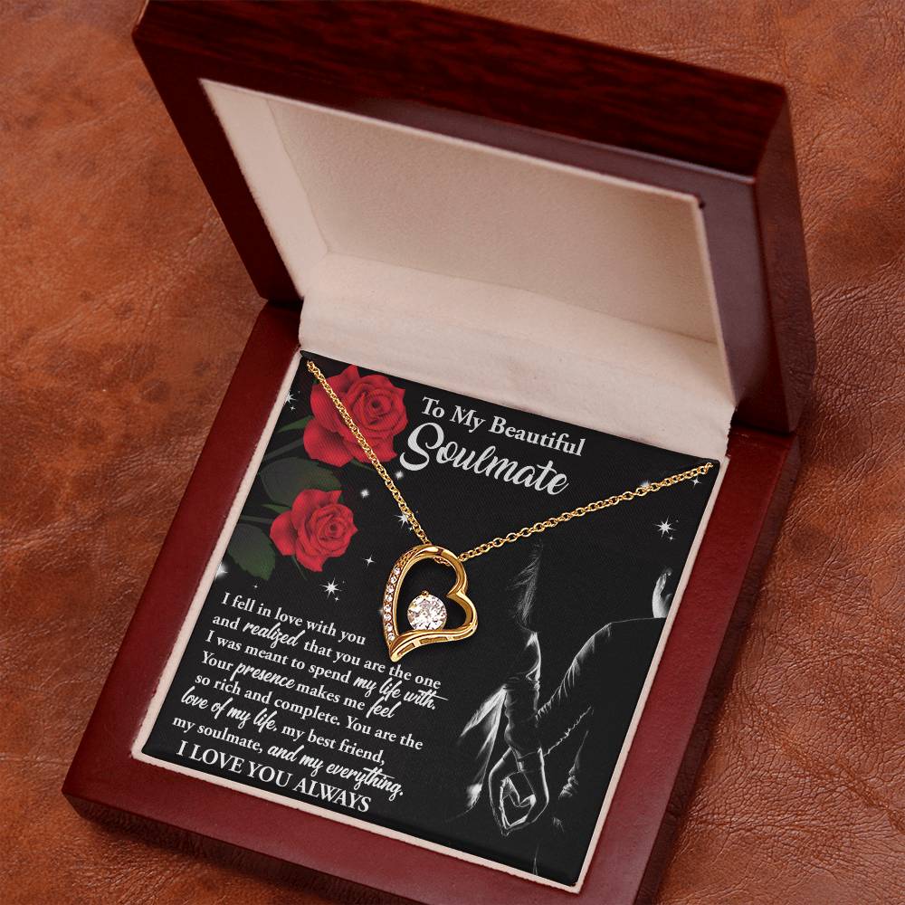 The Love Of My Life - Forever Love Necklace For Soulmate