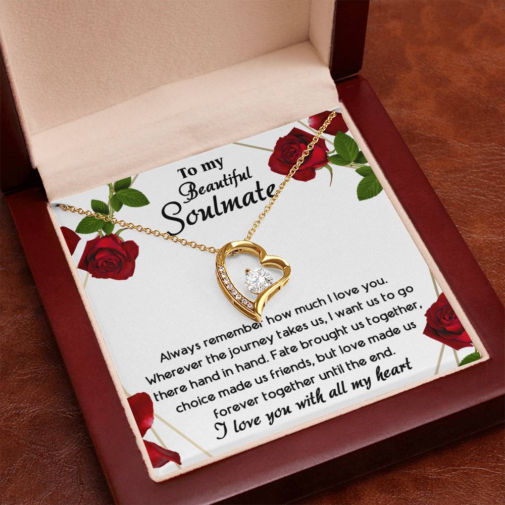 Our Journey Together - Forever Love Necklace For Soulmate