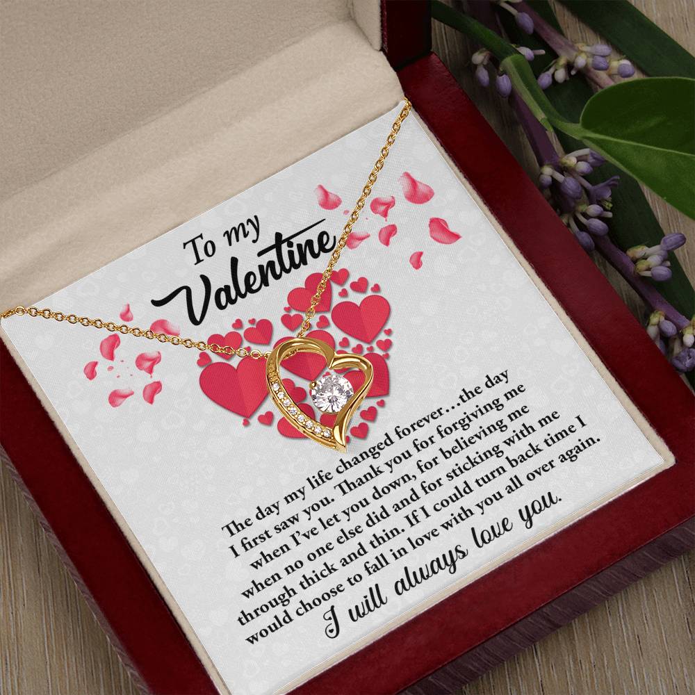 The Day I First Saw You - Forever Love Necklace For Soulmate