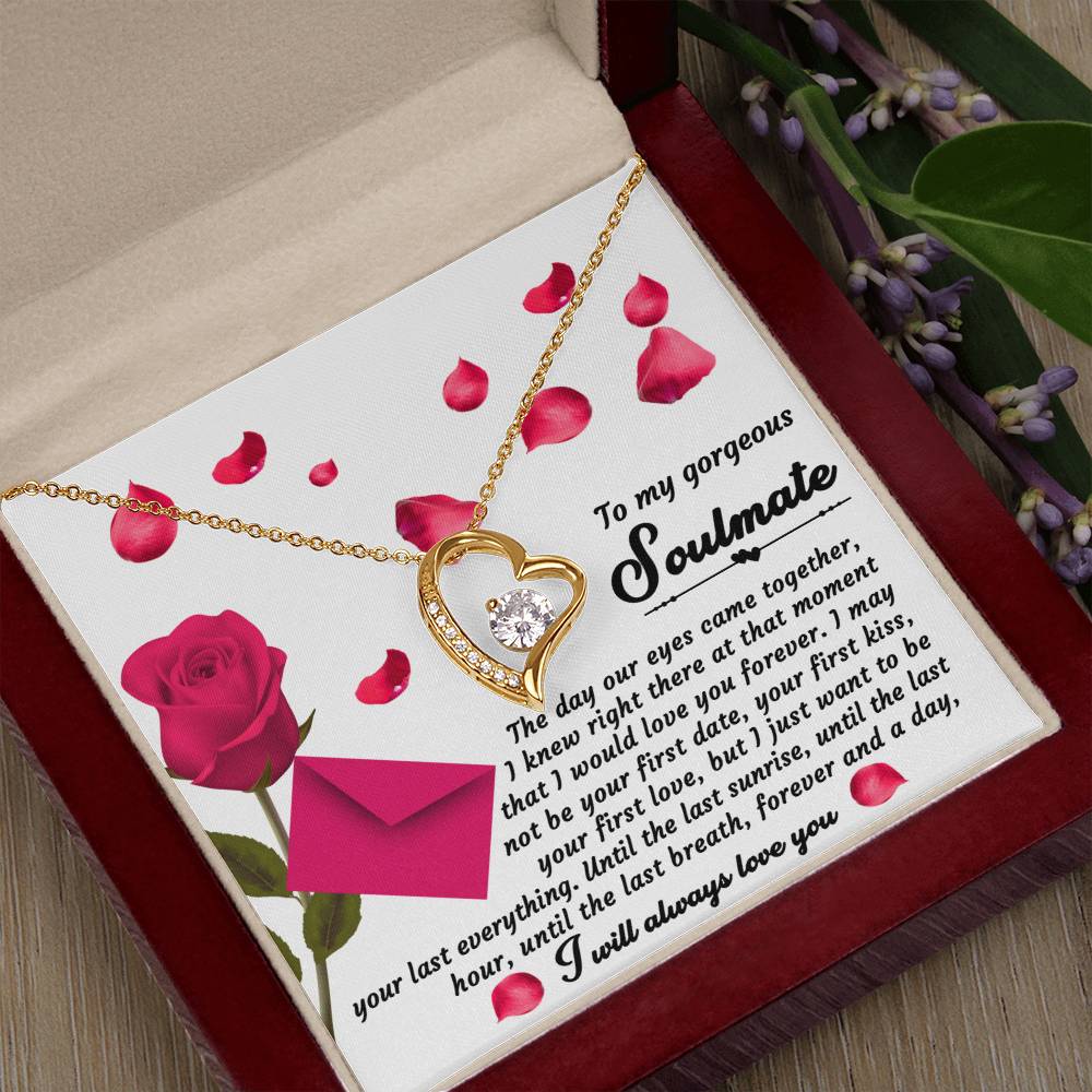 Right There At That Moment - Forever Love Necklace For Soulmate