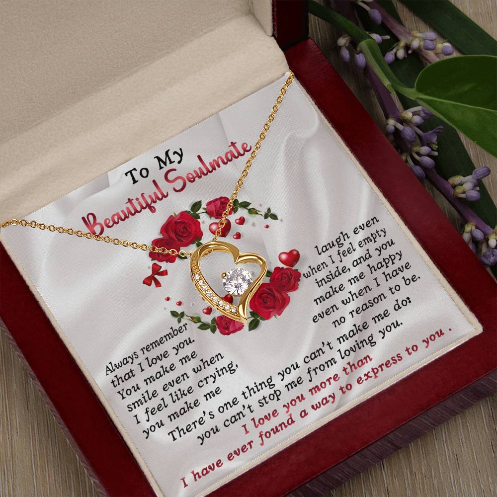Can't Stop Me From Loving You - Forever Love Necklace For Soulmate
