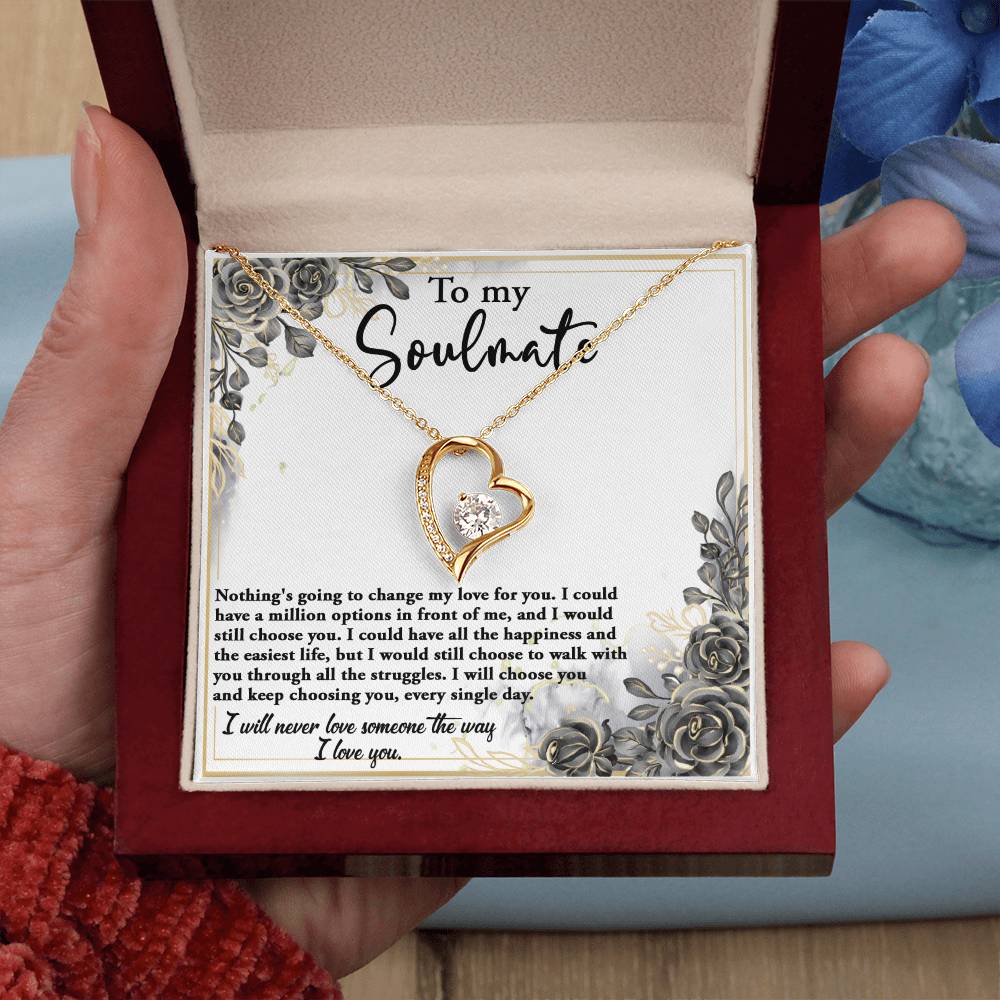 Keep Choosing You - Forever Love Necklace For Soulmate