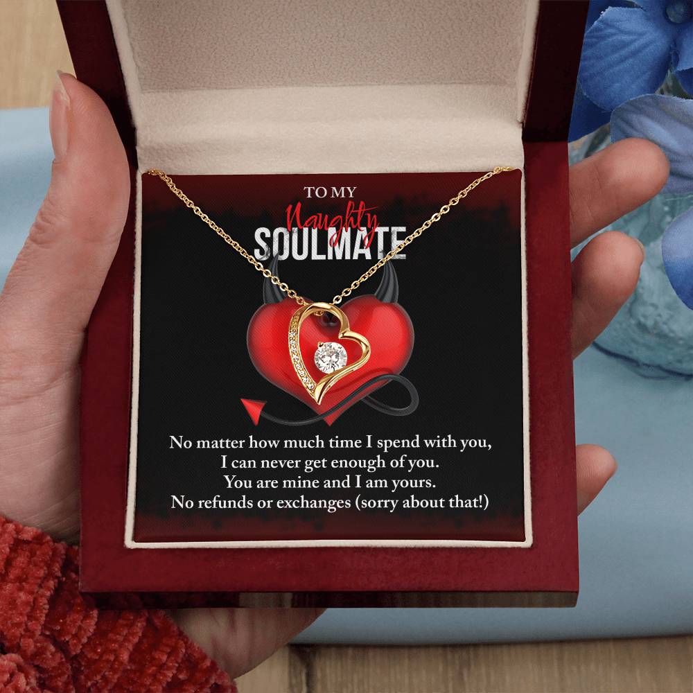 No Refunds Or Exchanges - Forever Love Necklace For Soulmate