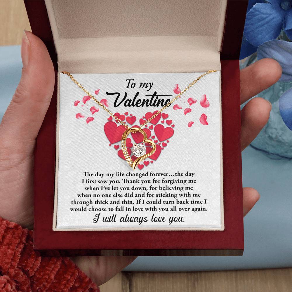 The Day I First Saw You - Forever Love Necklace For Soulmate