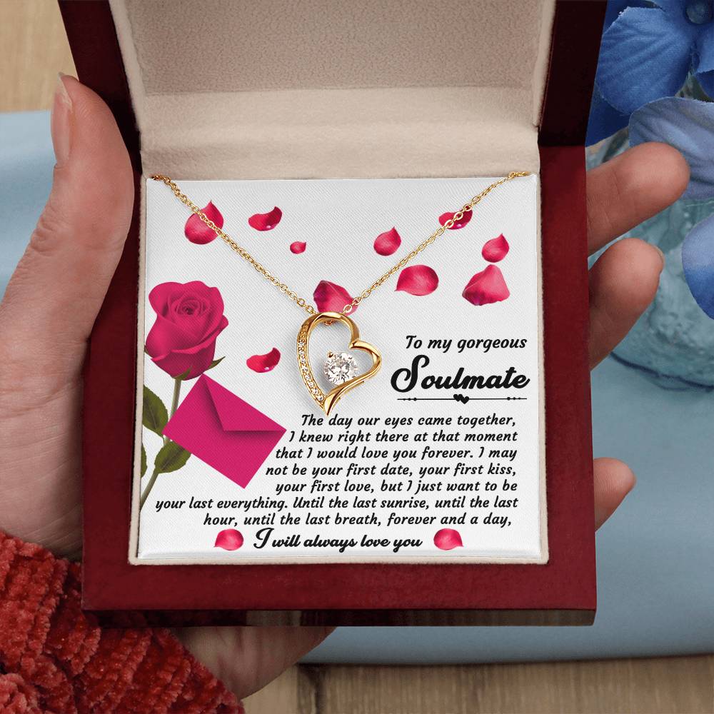 Right There At That Moment - Forever Love Necklace For Soulmate