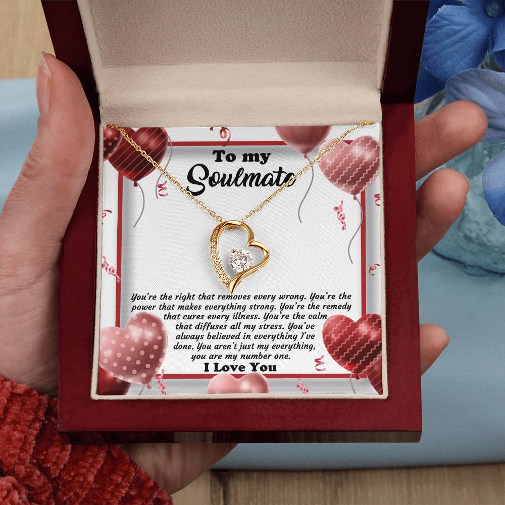 My Number One - Forever Love Necklace For Soulmate