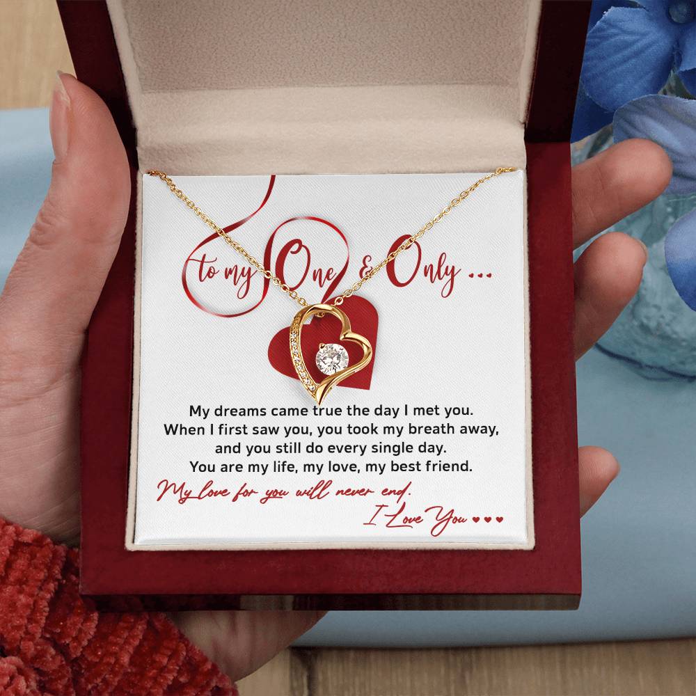 The Day I Met You - Forever Love Necklace For Your One & Only