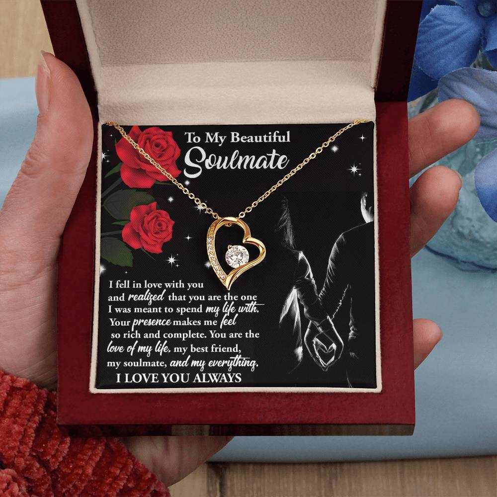 The Love Of My Life - Forever Love Necklace For Soulmate