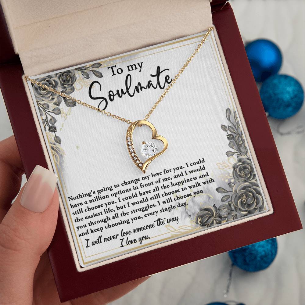 Keep Choosing You - Forever Love Necklace For Soulmate