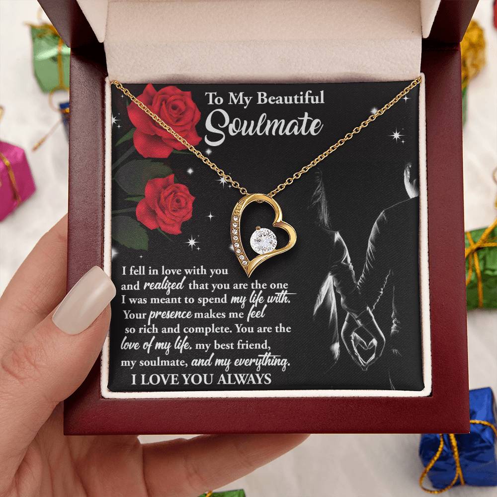 The Love Of My Life - Forever Love Necklace For Soulmate