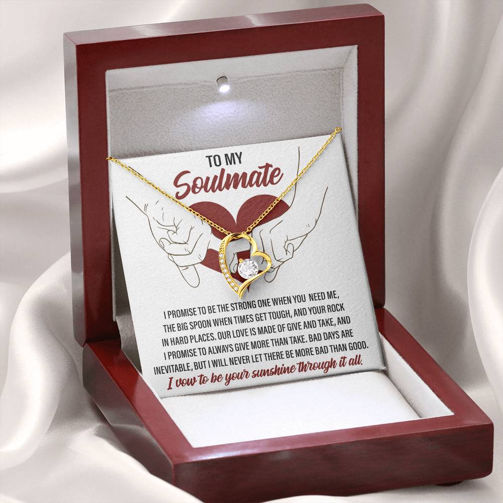Your Sunshine Through It All - Forever Love Necklace For Soulmate