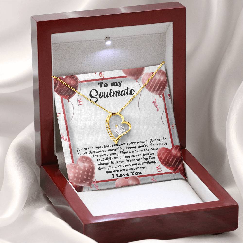 My Number One - Forever Love Necklace For Soulmate