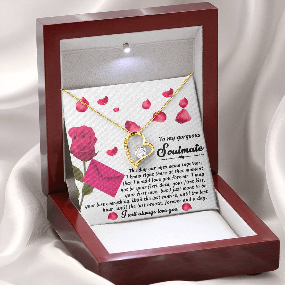 Right There At That Moment - Forever Love Necklace For Soulmate