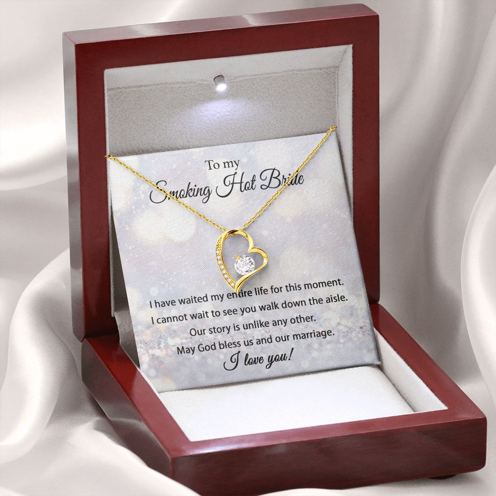 My Smoking Hot Bride - Forever Love Necklace For Bride