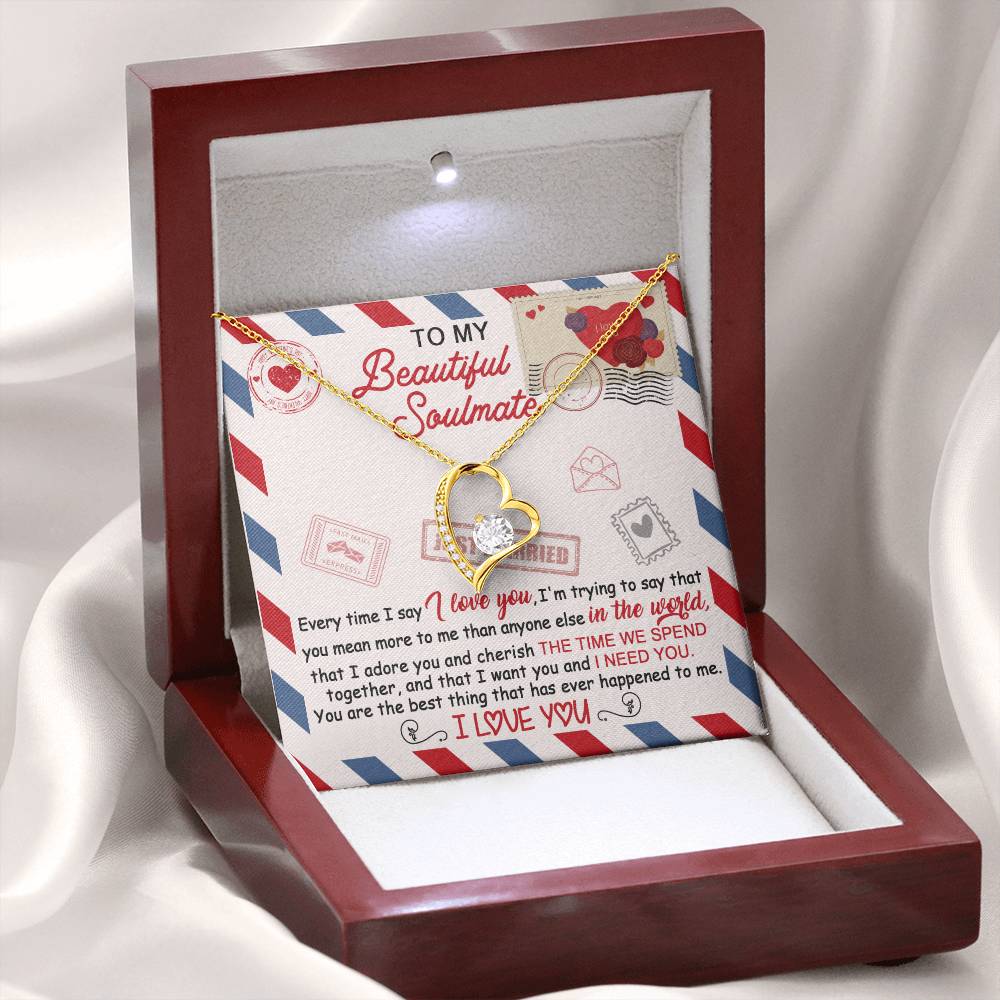 I Need You - Forever Love Necklace For Soulmate