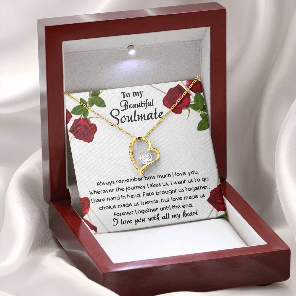 Our Journey Together - Forever Love Necklace For Soulmate