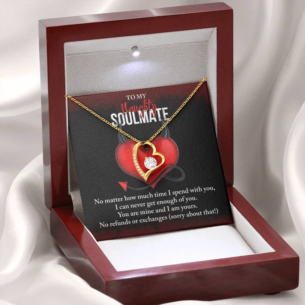 No Refunds Or Exchanges - Forever Love Necklace For Soulmate