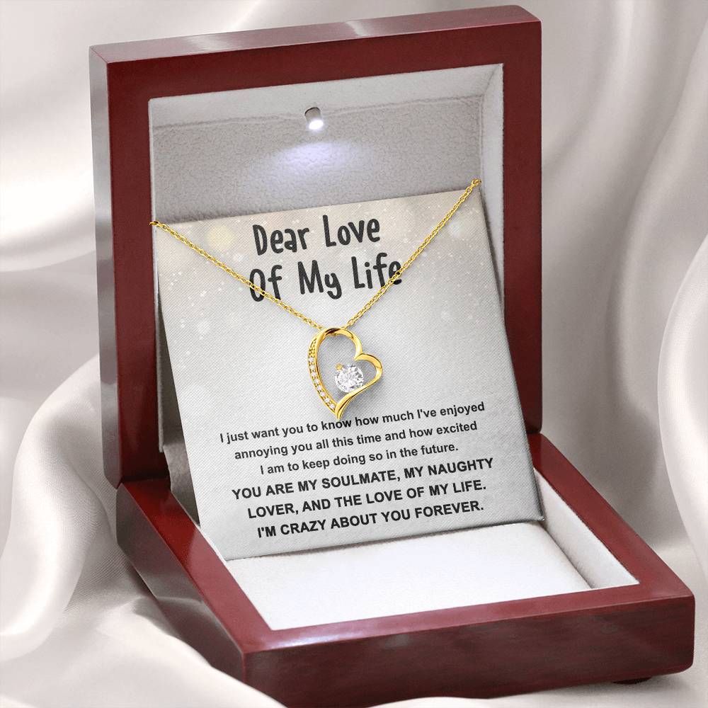 Crazy About You Forever - Forever Love Necklace For The Love Of My Life