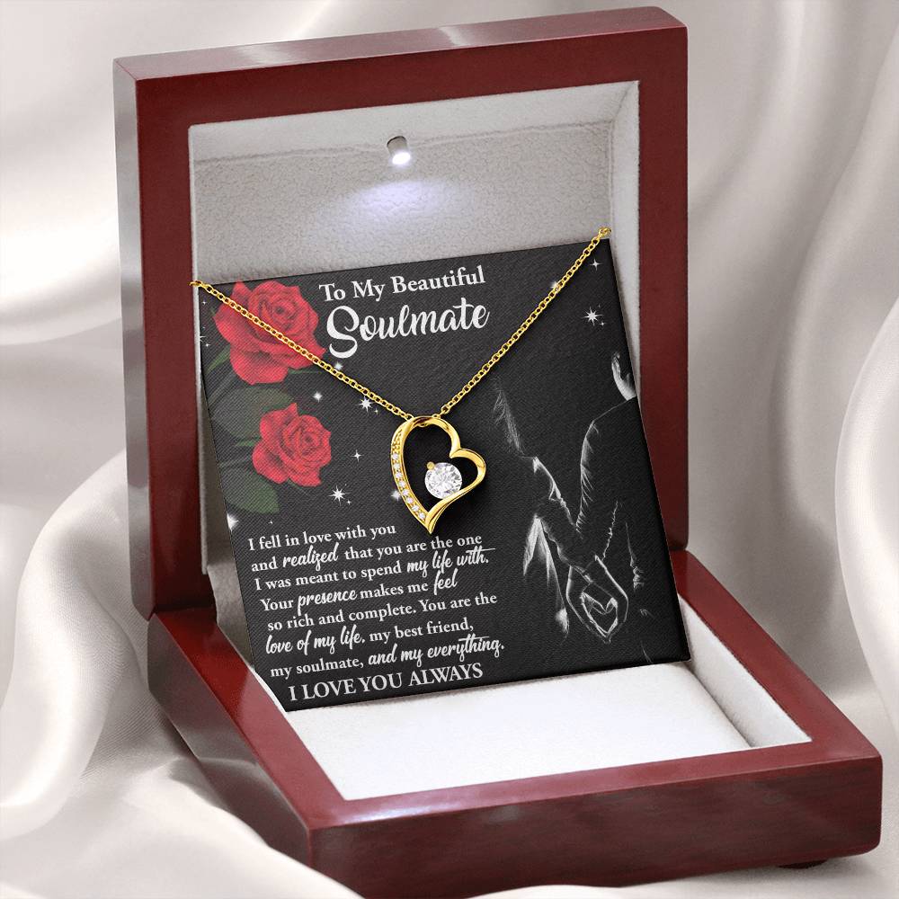 The Love Of My Life - Forever Love Necklace For Soulmate