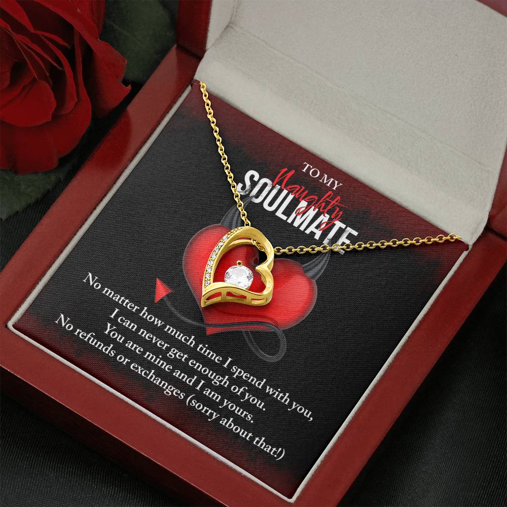 No Refunds Or Exchanges! - Forever Love Necklace For Your (Naughty) Soulmate