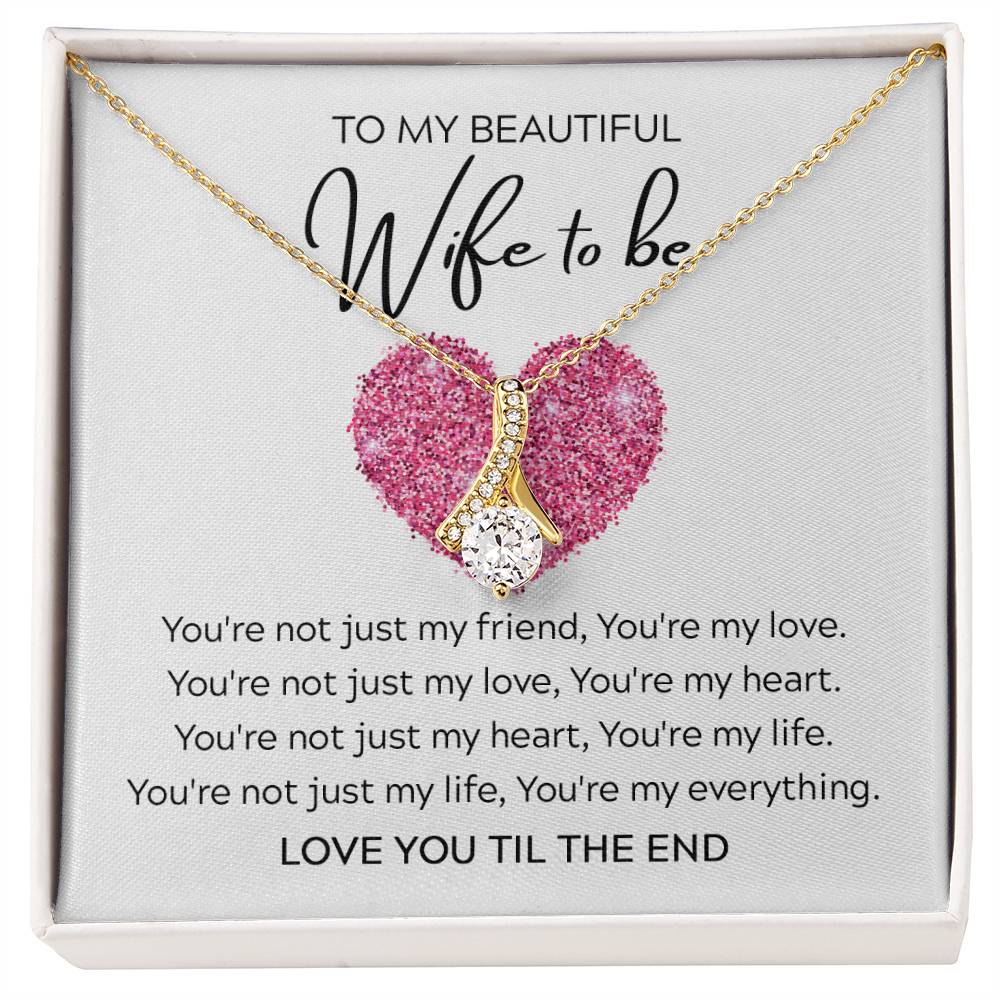 My Everything - Alluring Beauty Necklace For Wife To Be
