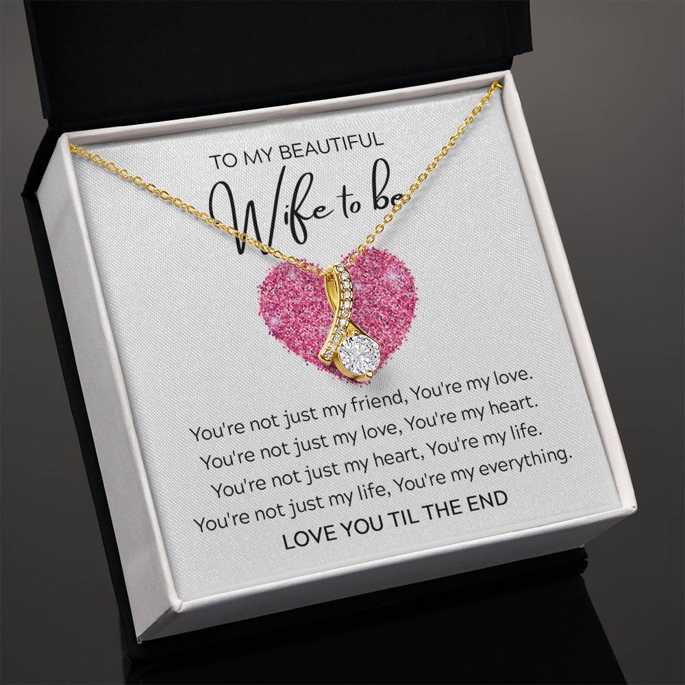 My Everything - Alluring Beauty Necklace For Wife To Be