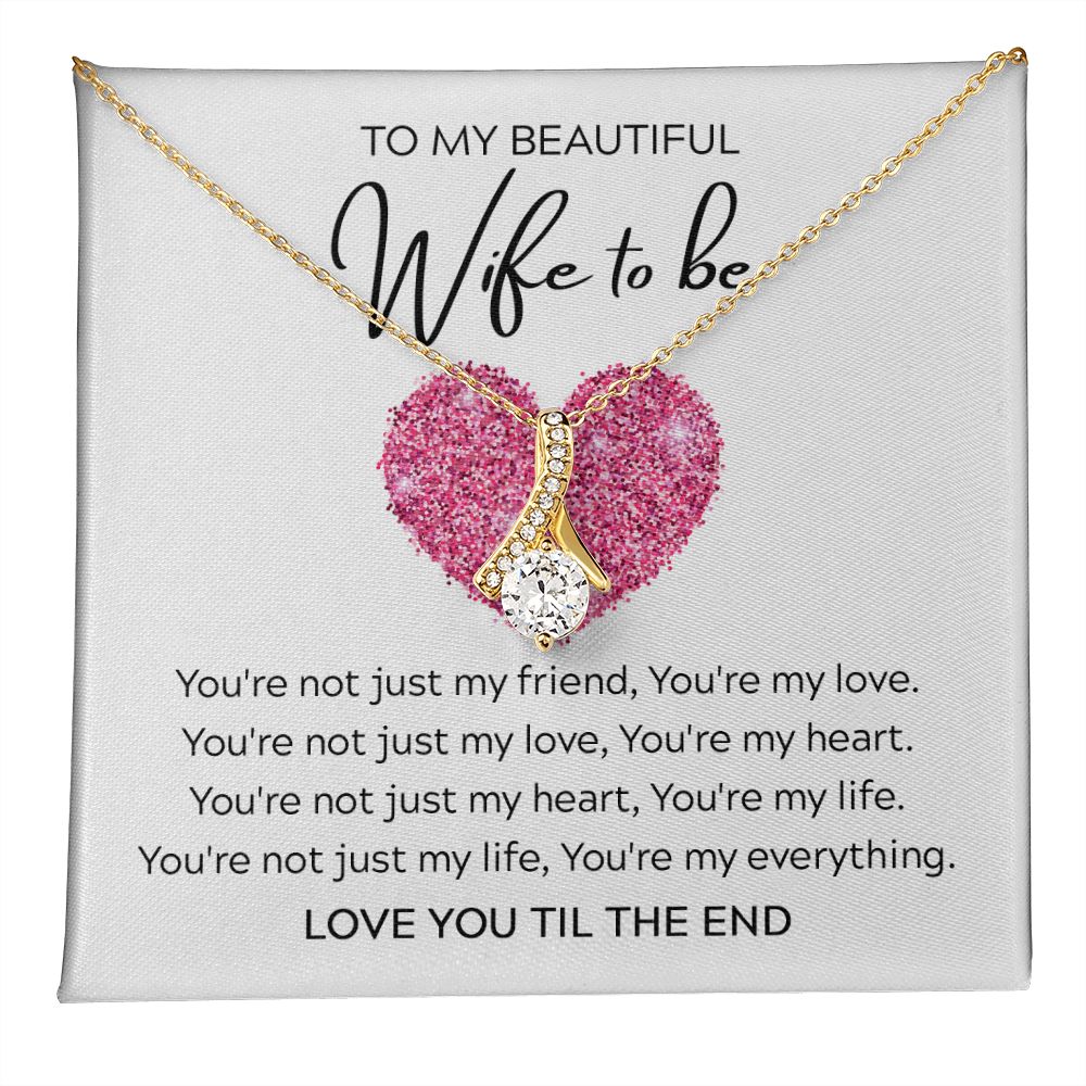 My Everything - Alluring Beauty Necklace For Wife To Be