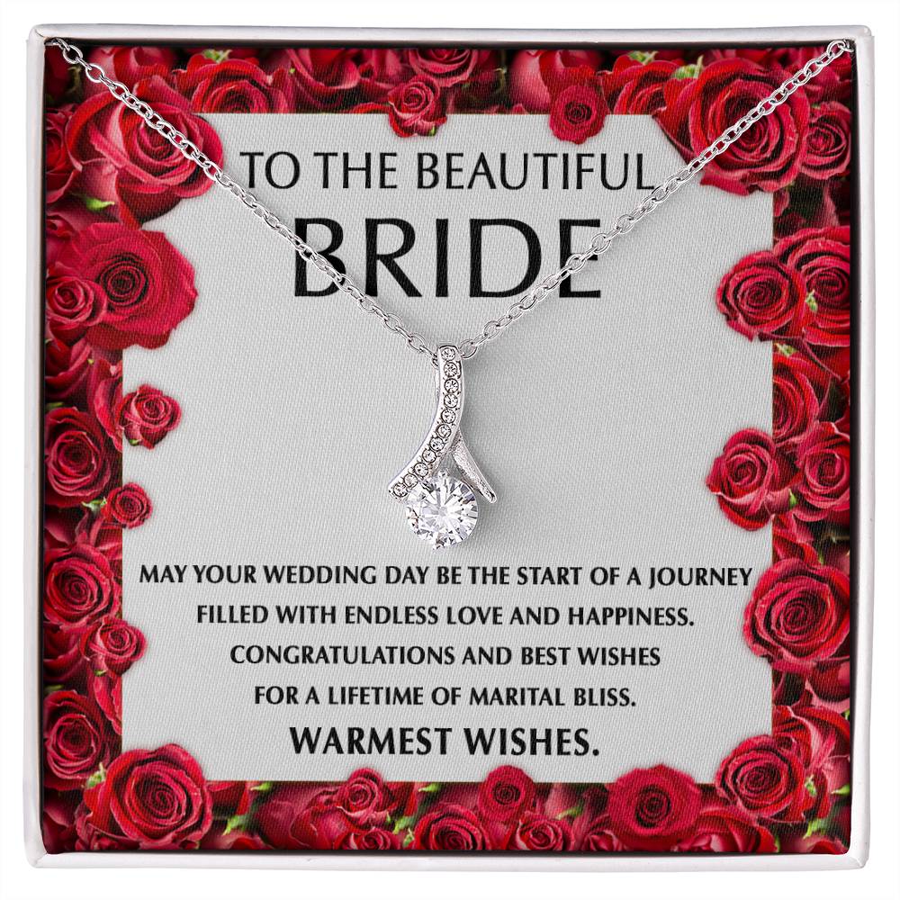 Endless Love & Happiness - Alluring Beauty Necklace For Bride
