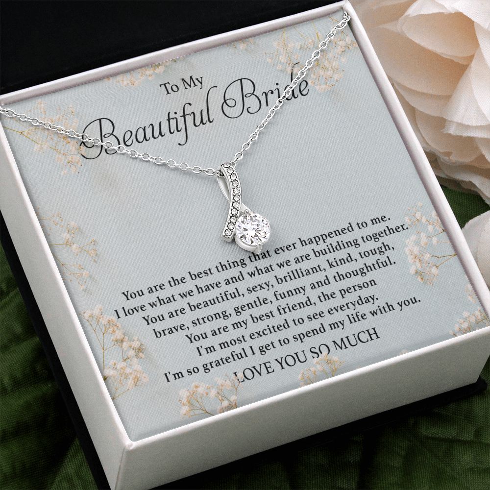 Love You So Much - Alluring Beauty Necklace For Bride