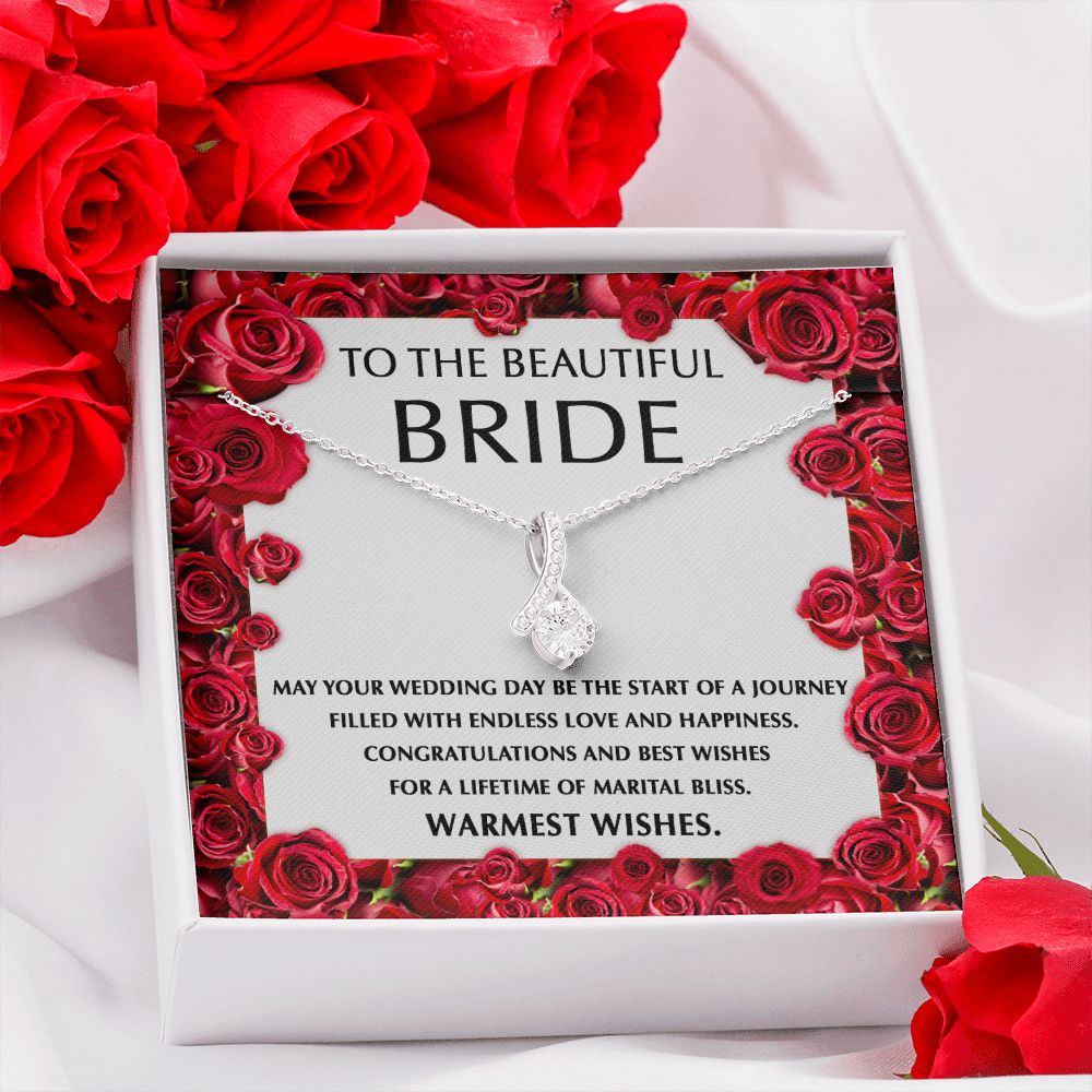Endless Love & Happiness - Alluring Beauty Necklace For Bride