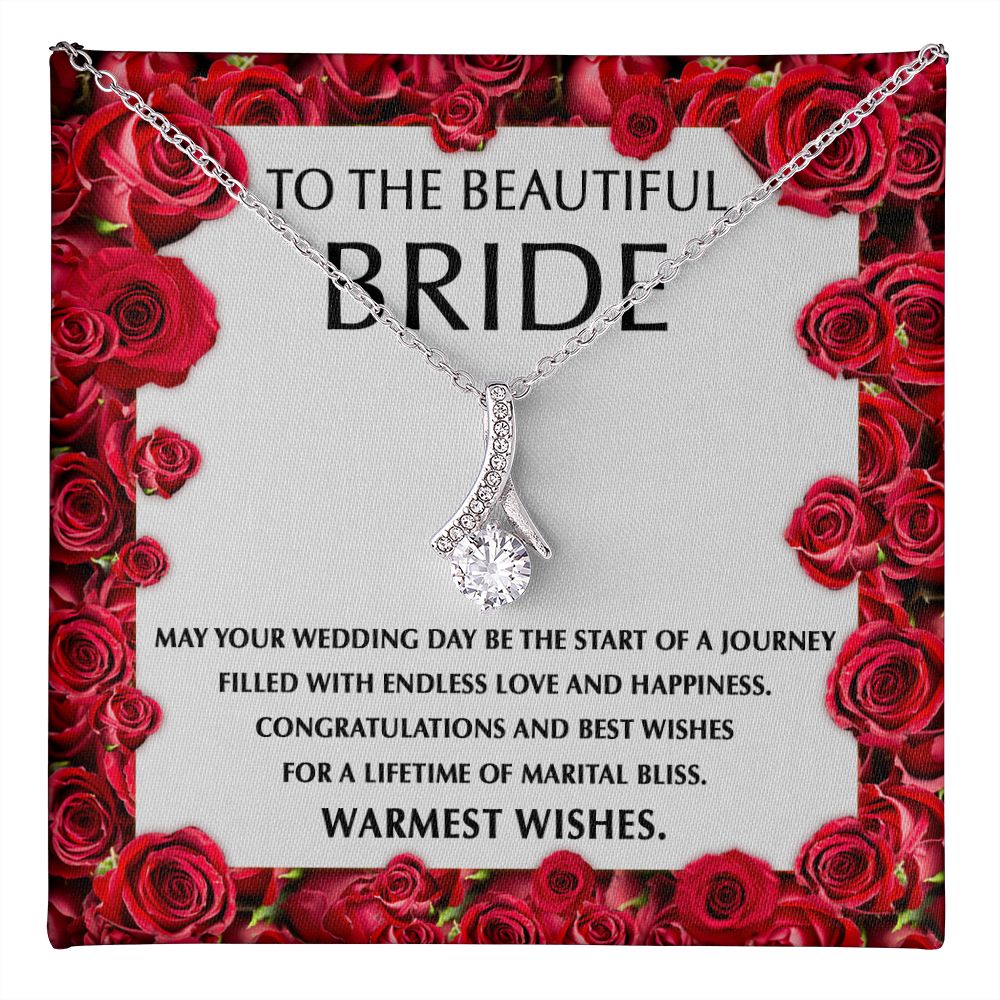 Endless Love & Happiness - Alluring Beauty Necklace For Bride