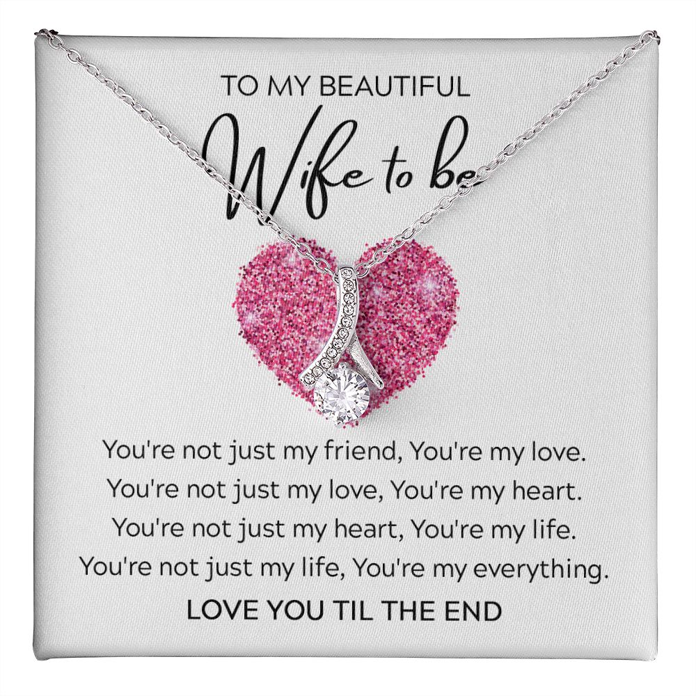 My Everything - Alluring Beauty Necklace For Wife To Be
