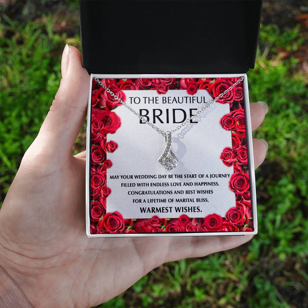 Endless Love & Happiness - Alluring Beauty Necklace For Bride