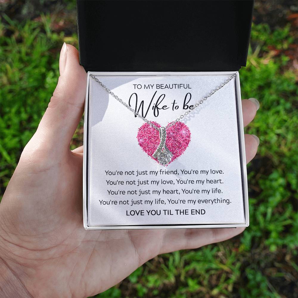 My Everything - Alluring Beauty Necklace For Wife To Be