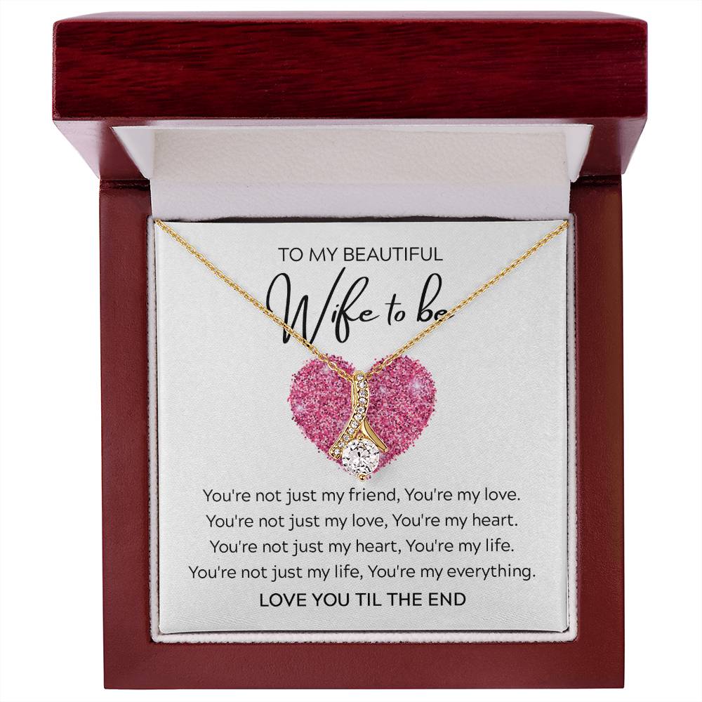 My Everything - Alluring Beauty Necklace For Wife To Be