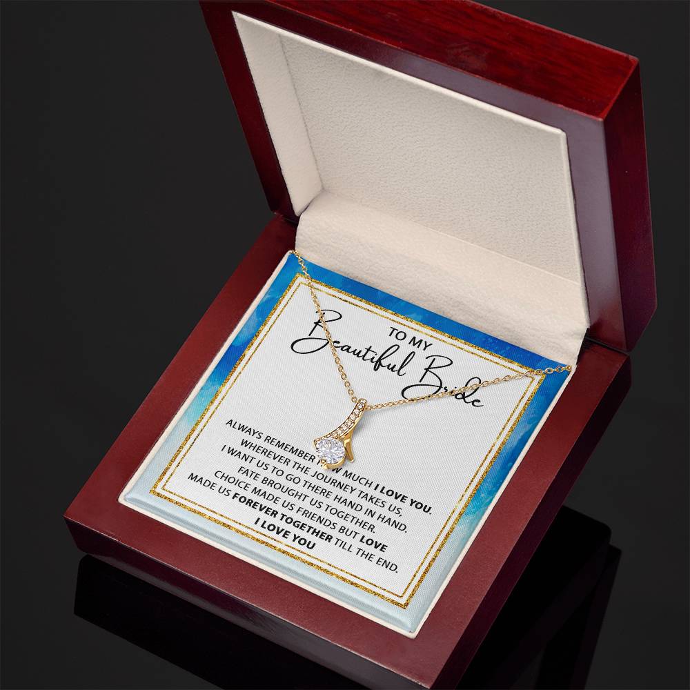 Hand In Hand - Alluring Beauty Necklace For Bride