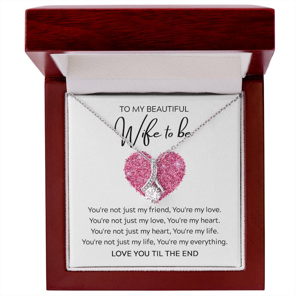 My Everything - Alluring Beauty Necklace For Wife To Be