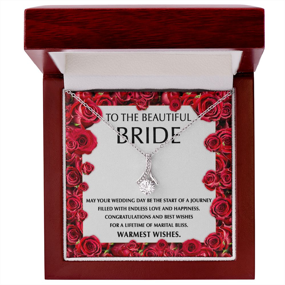 Endless Love & Happiness - Alluring Beauty Necklace For Bride