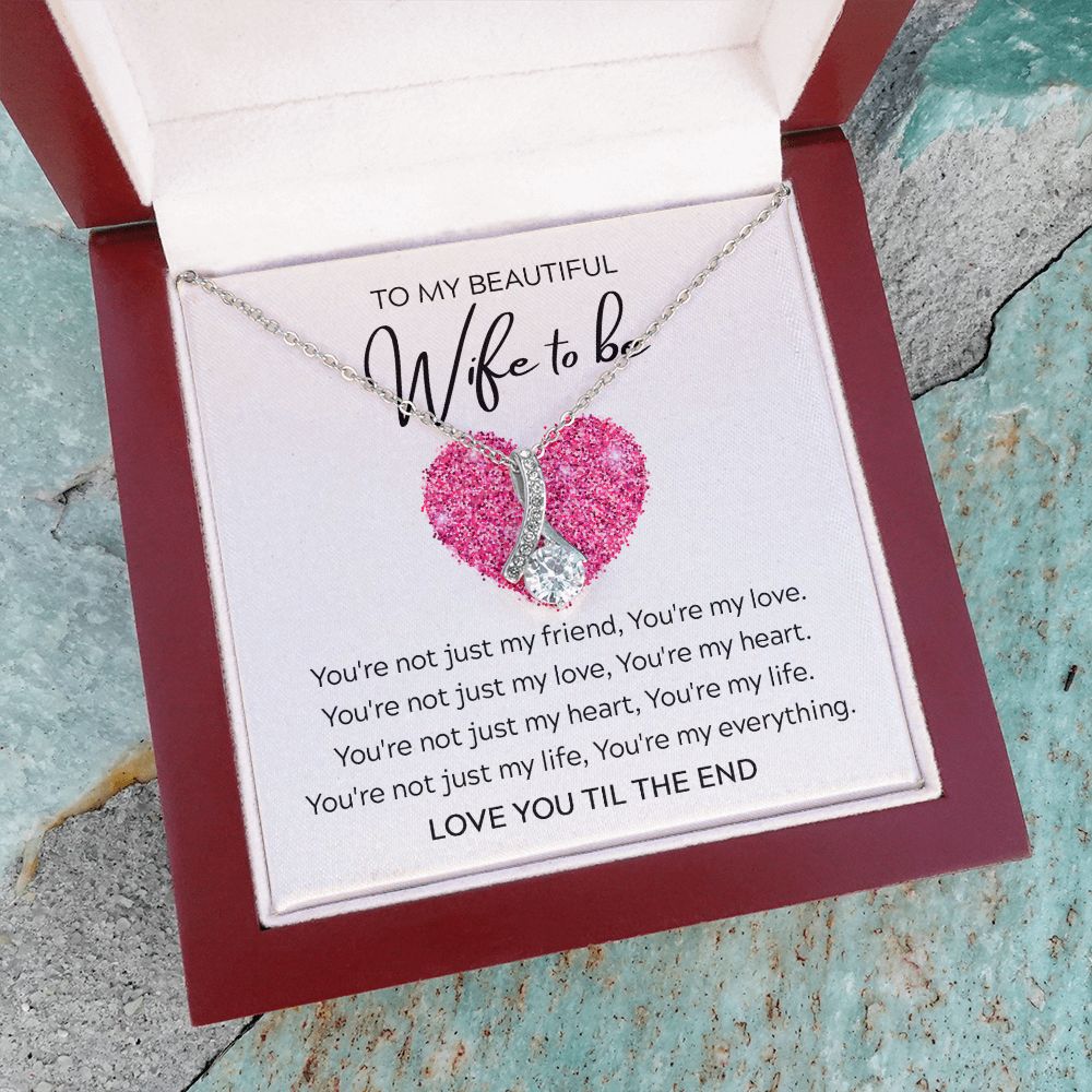 My Everything - Alluring Beauty Necklace For Wife To Be