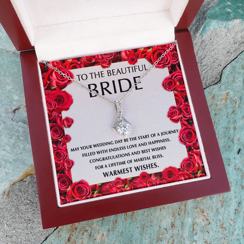 Endless Love & Happiness - Alluring Beauty Necklace For Bride