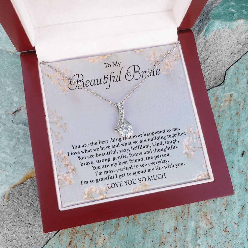 Love You So Much - Alluring Beauty Necklace For Bride